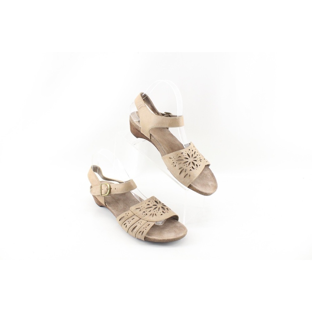 Abeo Bio System‎ Women's Biege Leather Piper Sandals Size 11 N